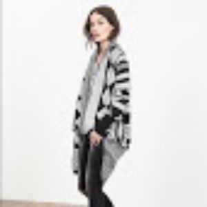 Banana Republic tribal waterfall open sweater